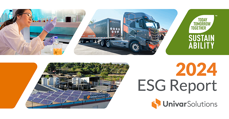 Univar Solutions 2024 ESG report