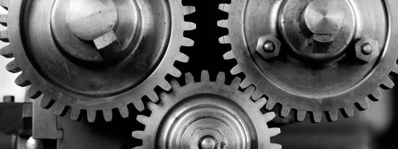 Metal cogs